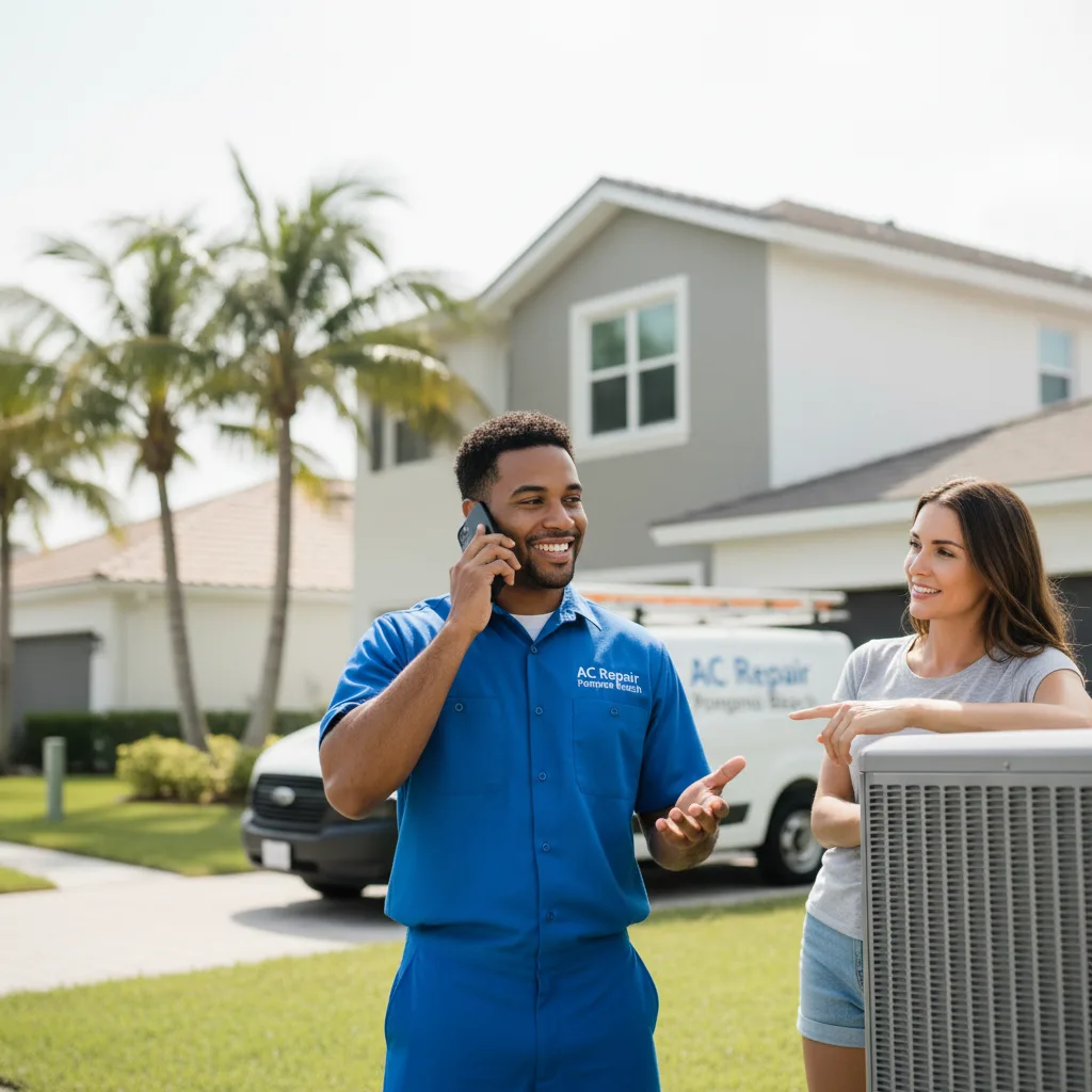 AC Repair Pompano Beach customer support in Riner